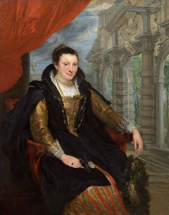 Portrait of Isabella Brant by Peter Paul Rubens, c. 1621