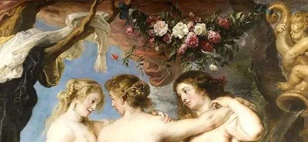 Part of The Three Graces by Peter Paul Rubens, c. 1639