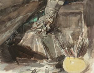 A Bust Of Cardinal Leopoldo De’ Medici In The Artist’s Studio