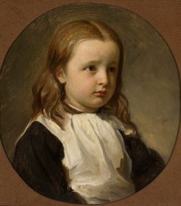 Portrait of Julia Simmler, artist’s daughter