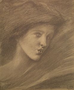 The Song of Solomon – Study of a Zephyr for ‘Sponsa de Libano’