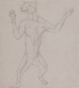Tiger Body, Standing in Human Posture