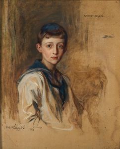 Portrait of Frederik-August Graf zu Rantzau as a Child in a Sailor’s Suit
