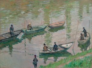 Fisherman on the Seine near Poissy