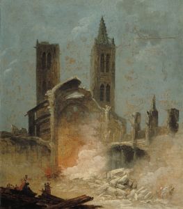 La Démolition de l’église Saint-Jean-en-Grève, en 1800