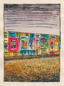 Komposition aus ‘Pflaster und Wiese’ IV