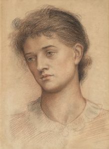 Portrait head of a woman