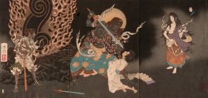 Yūten Swallowing the Sword of Fudō