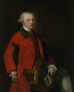 Portrait of Robert Sutton , of Scotton, Nottinghamshire