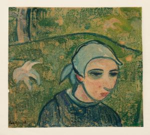 Tête d’une jeune bretonne