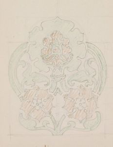 Ornament met floraal motief