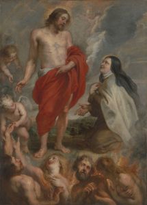 Saint Teresa of Ávila Interceding for Bernardino de Mendoza in Purgatory