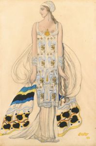 Costume Design For Ida Rubinstein In Phèdre