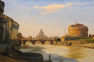View Of The Castel Sant’angelo, Rome