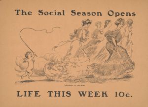 The social season opens -Life this week 10 cents.