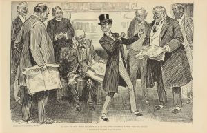 In one of our most respectable clubs, the morning after the big fight