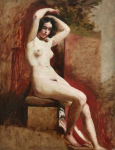 Seated Academic Nude
