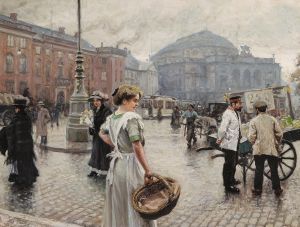 Kongens Nytorv med “Musse” på indkøb