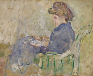 Femme assise de profil, Suzanne