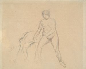 Study of Two Female Figures