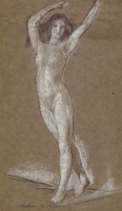 Standing Female Nude