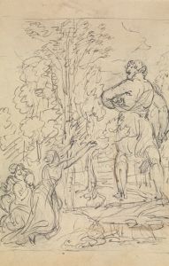 Study of a Woman, Imploring for the Return of Her Captive Child