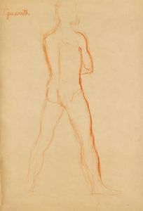 Männlicher Rückenakt