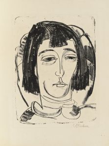 Kopf Erna mit kurzem Haar