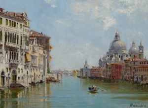 A Gondola near Santa Maria della Salute