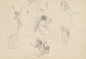 szkice do plafonu ‘Andromeda’ do pałacu J. Neczajewa-Malcewa w Petersburgu