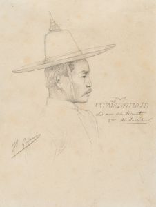 Study for “The Reception of the Siamese Ambassadors at Fontainebleau”