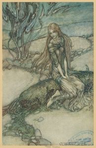 He could see Undine beneath the crystal vault